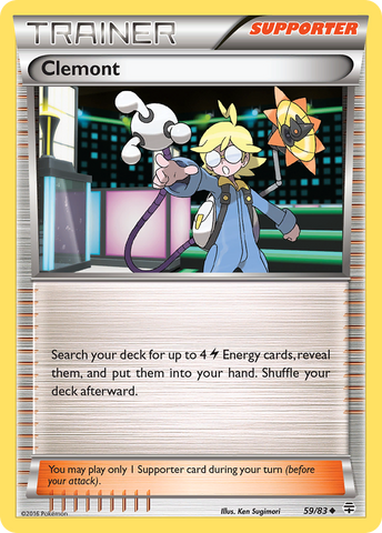 Clemont (59/83) [XY: Generations] - Destination Retro