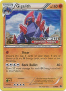 Gigalith (53/98) (Staff Prerelease Promo) [Black & White: Black Star Promos] - Destination Retro