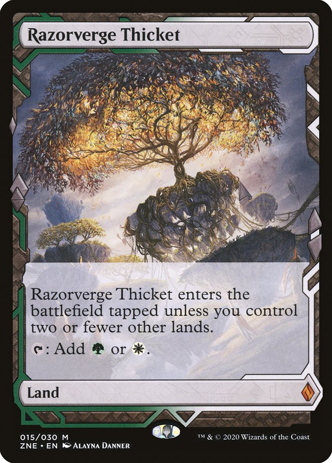 Razorverge Thicket [Zendikar Rising Expeditions] - Destination Retro