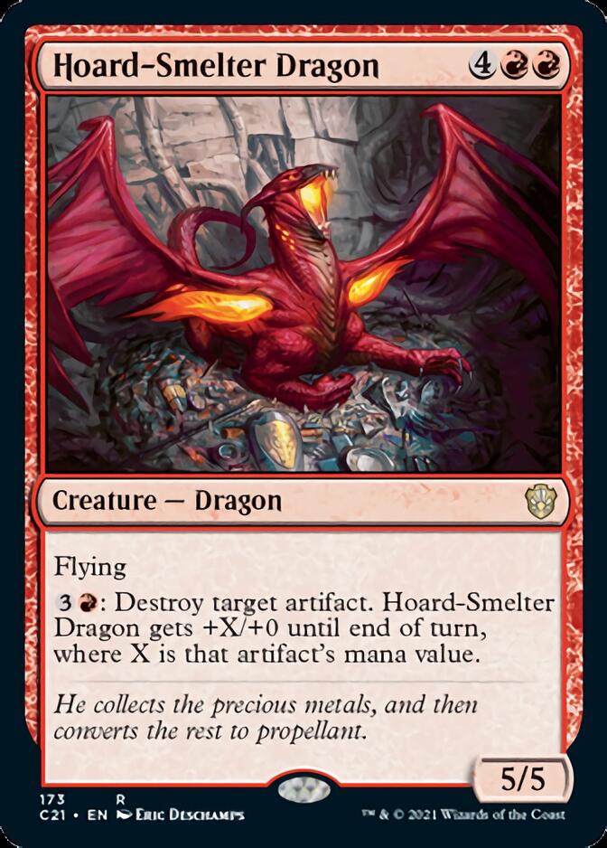 Hoard-Smelter Dragon [Commander 2021] - Destination Retro
