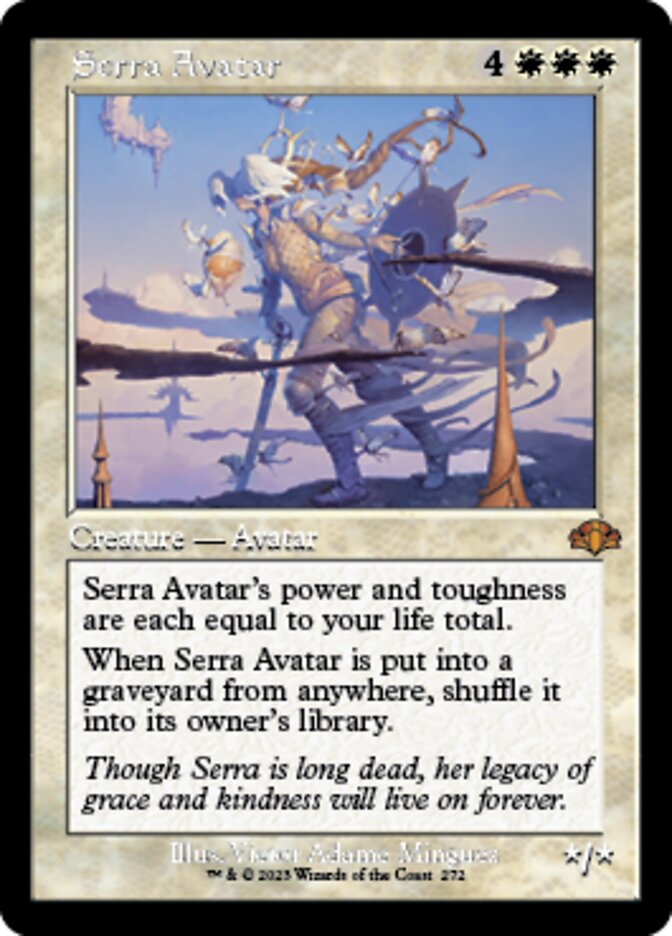 Serra Avatar (Retro) [Dominaria Remastered] - Destination Retro