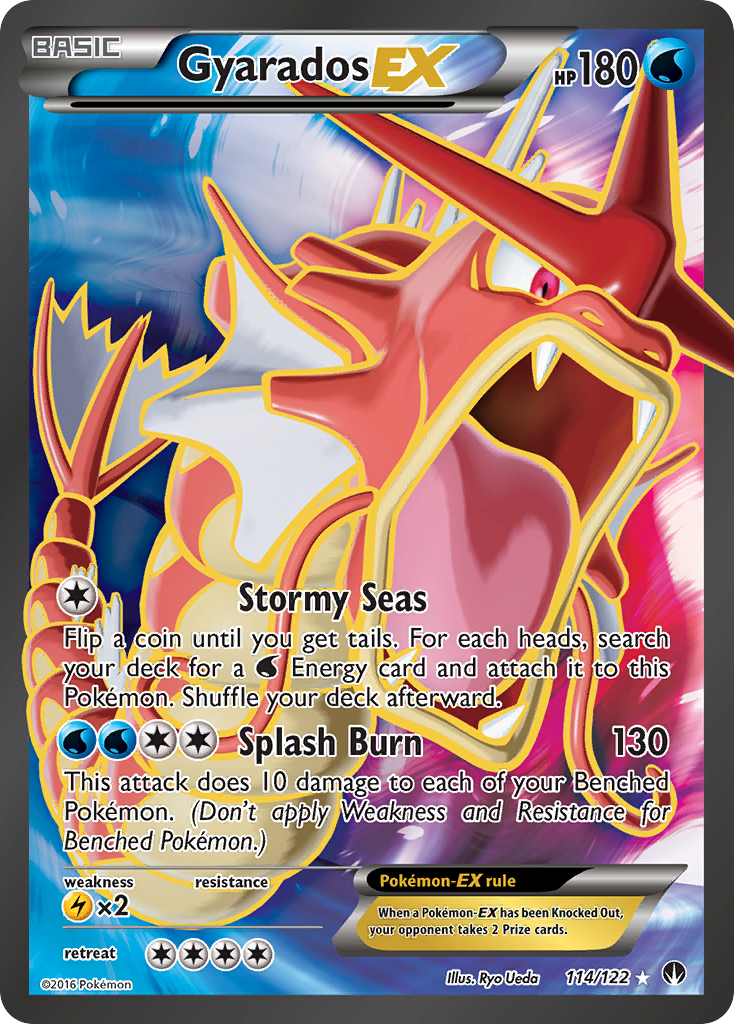 Gyarados EX (114/122) [XY: BREAKpoint] - Destination Retro