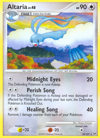 Altaria (18/127) [Platinum: Base Set] - Destination Retro