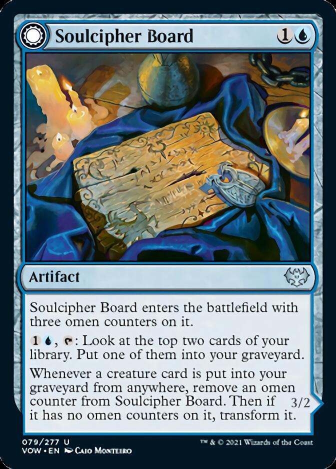 Soulcipher Board // Cipherbound Spirit [Innistrad: Crimson Vow] - Destination Retro