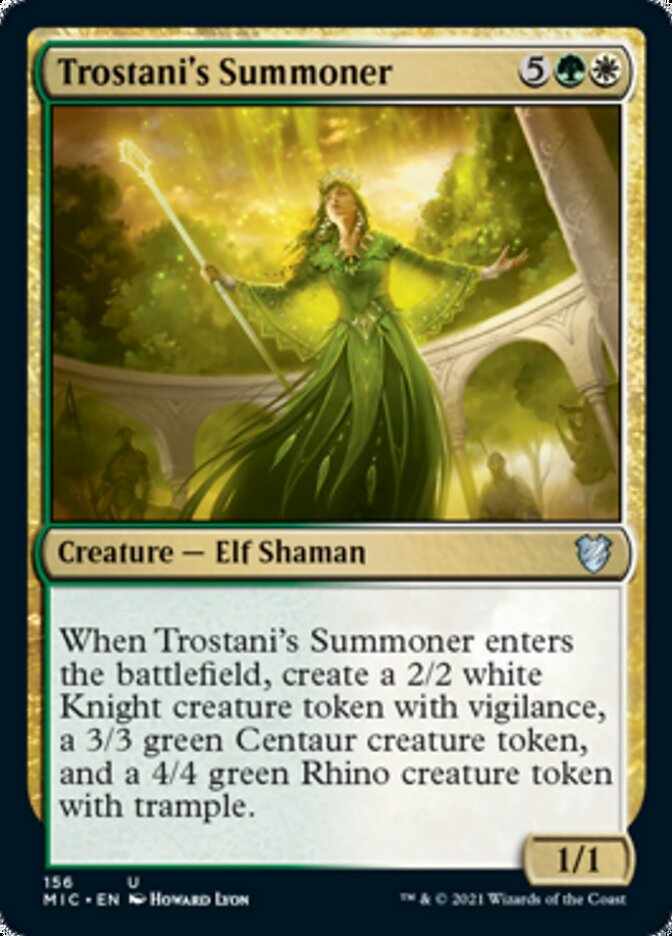 Trostani's Summoner [Innistrad: Midnight Hunt Commander] - Destination Retro
