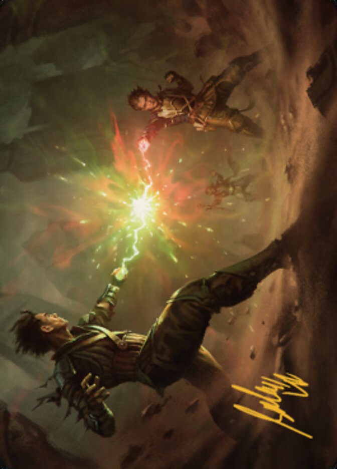 Brotherhood's End Art Card (Gold-Stamped Signature) [The Brothers' War Art Series] - Destination Retro