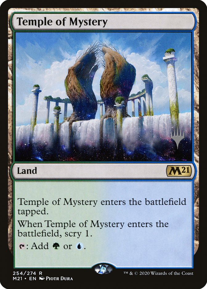 Temple of Mystery (Promo Pack) [Core Set 2021 Promos] - Destination Retro