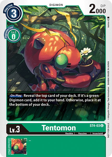 Tentomon [ST4-03] (Official Tournament Pack Vol.3) [Starter Deck: Giga Green Promos] - Destination Retro