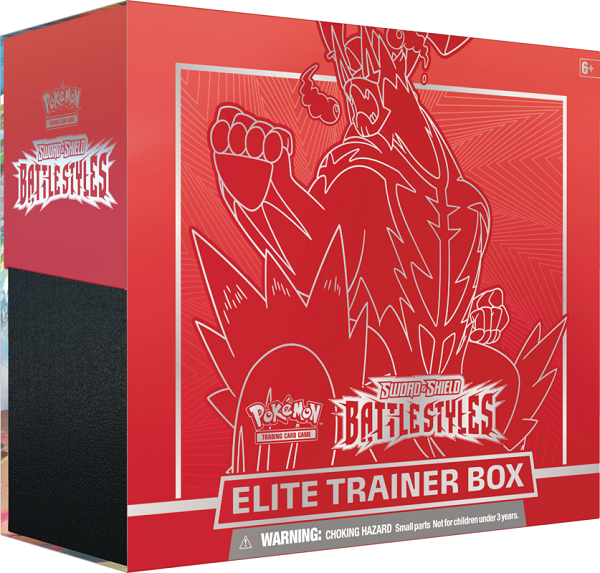 Pokémon TCG: Sword & Shield - Battle Styles Elite Trainer Box - Single Strike Urshifu - Destination Retro