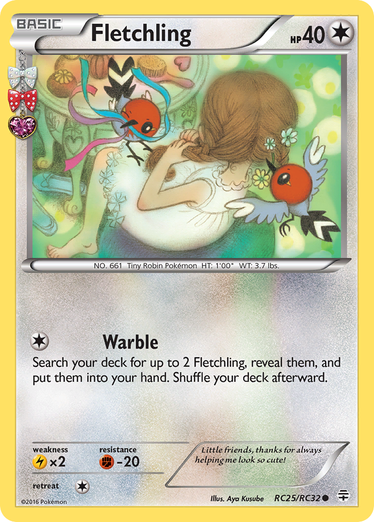Fletchling (RC25/RC32) [XY: Generations] - Destination Retro