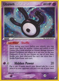 Unown (W) (W/28) [EX: Unseen Forces] - Destination Retro