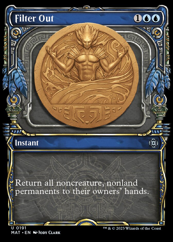 Filter Out (Showcase Halo Foil) [March of the Machine: The Aftermath] - Destination Retro