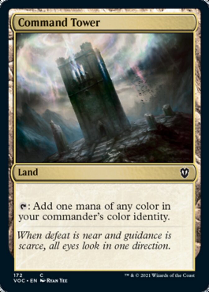 Command Tower [Innistrad: Crimson Vow Commander] - Destination Retro