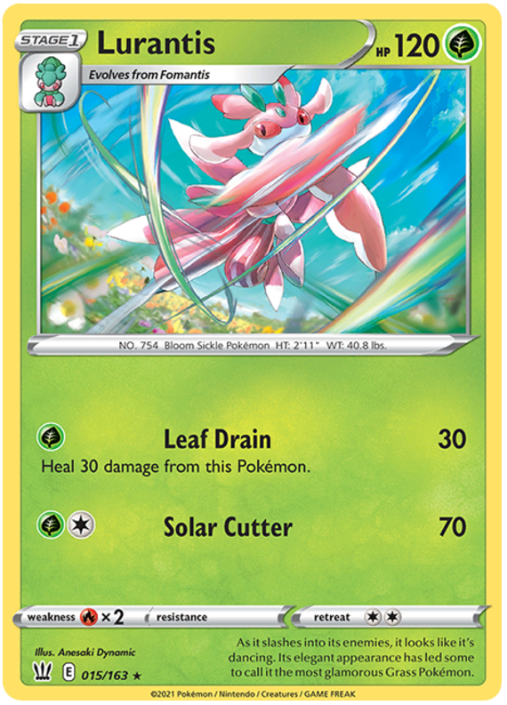 Lurantis (015/163) [Sword & Shield: Battle Styles] - Destination Retro