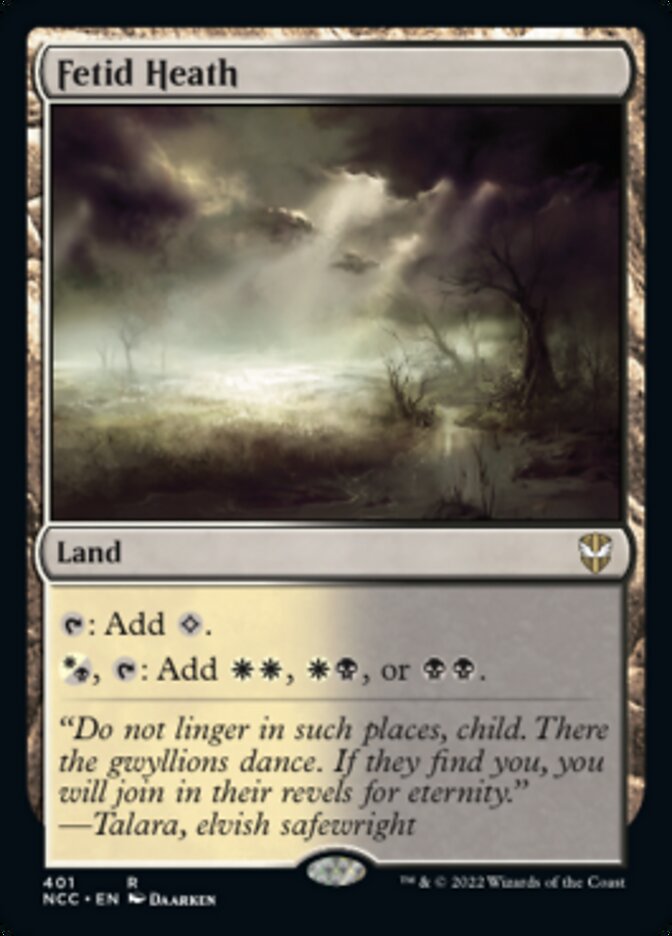 Fetid Heath [Streets of New Capenna Commander] - Destination Retro
