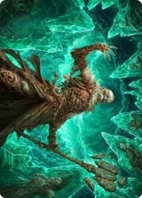 Draugr Necromancer Art Card [Kaldheim: Art Series] - Destination Retro