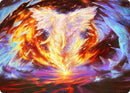 Magma Opus Art Card [Strixhaven: School of Mages Art Series] - Destination Retro