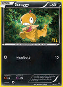 Scraggy (10/12) [Mcdonald's Promos: 2012 Collection] - Destination Retro