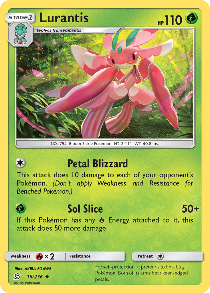 Lurantis (16/236) [Sun & Moon: Unified Minds] - Destination Retro