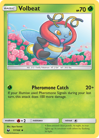 Volbeat (17/168) [Sun & Moon: Celestial Storm] - Destination Retro