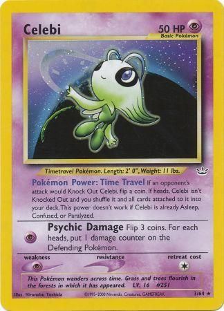 Celebi (3/64) [Neo Revelation Unlimited] - Destination Retro