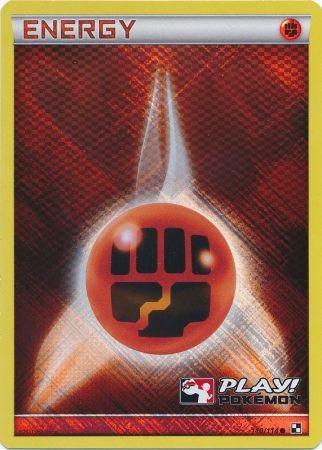 Fighting Energy (110/114) (Play Pokemon Promo) [Black & White: Base Set] - Destination Retro