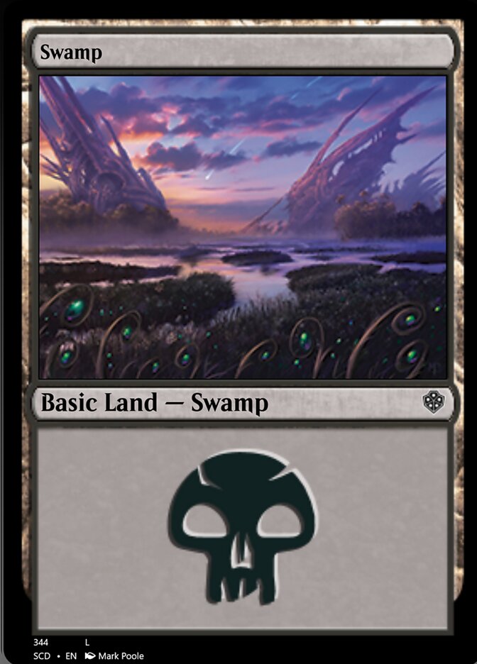 Swamp (344) [Starter Commander Decks] - Destination Retro