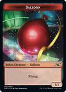 Teddy Bear // Balloon Double-sided Token [Unfinity Tokens] - Destination Retro