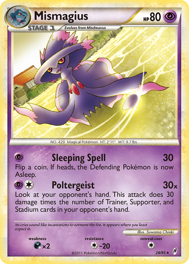 Mismagius (28/95) [Call of Legends] - Destination Retro