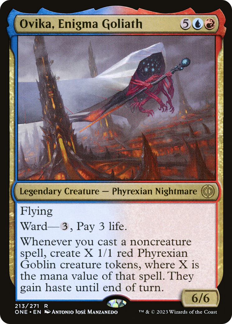 Ovika, Enigma Goliath [Phyrexia: All Will Be One] - Destination Retro
