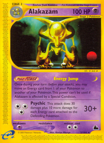 Alakazam (2/144) [Skyridge] - Destination Retro