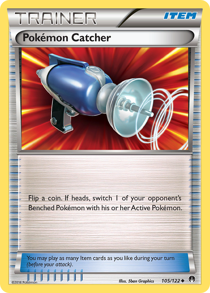 Pokemon Catcher (105/122) [XY: BREAKpoint] - Destination Retro