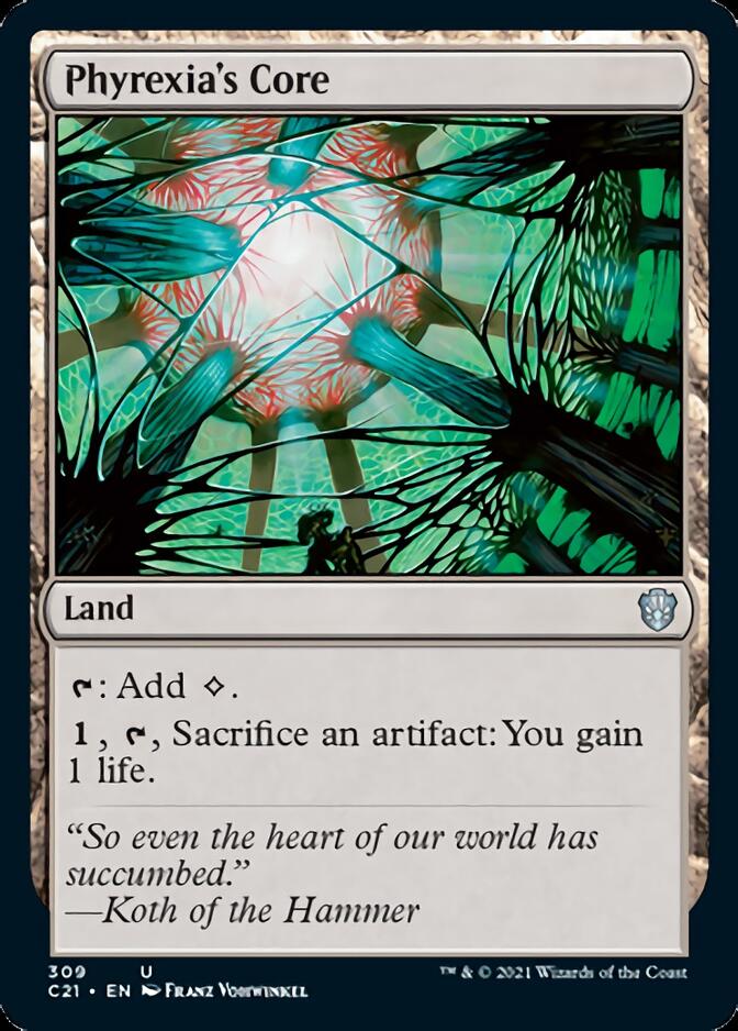 Phyrexia's Core [Commander 2021] - Destination Retro