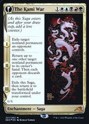 The Kami War // O-Kagachi Made Manifest [Kamigawa: Neon Dynasty Prerelease Promos] - Destination Retro