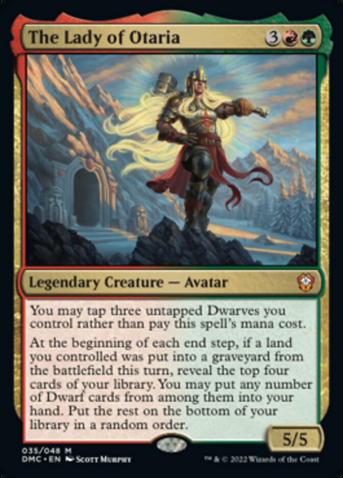 The Lady of Otaria [Dominaria United Commander] - Destination Retro