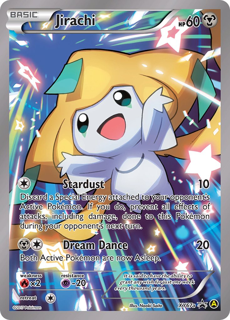 Jirachi (XY67a) [Alternate Art Promos] - Destination Retro