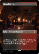 Blood Crypt (Borderless) [Ravnica: Clue Edition] - Destination Retro