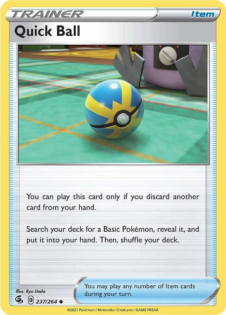 Quick Ball (237/264) [Sword & Shield: Fusion Strike] - Destination Retro