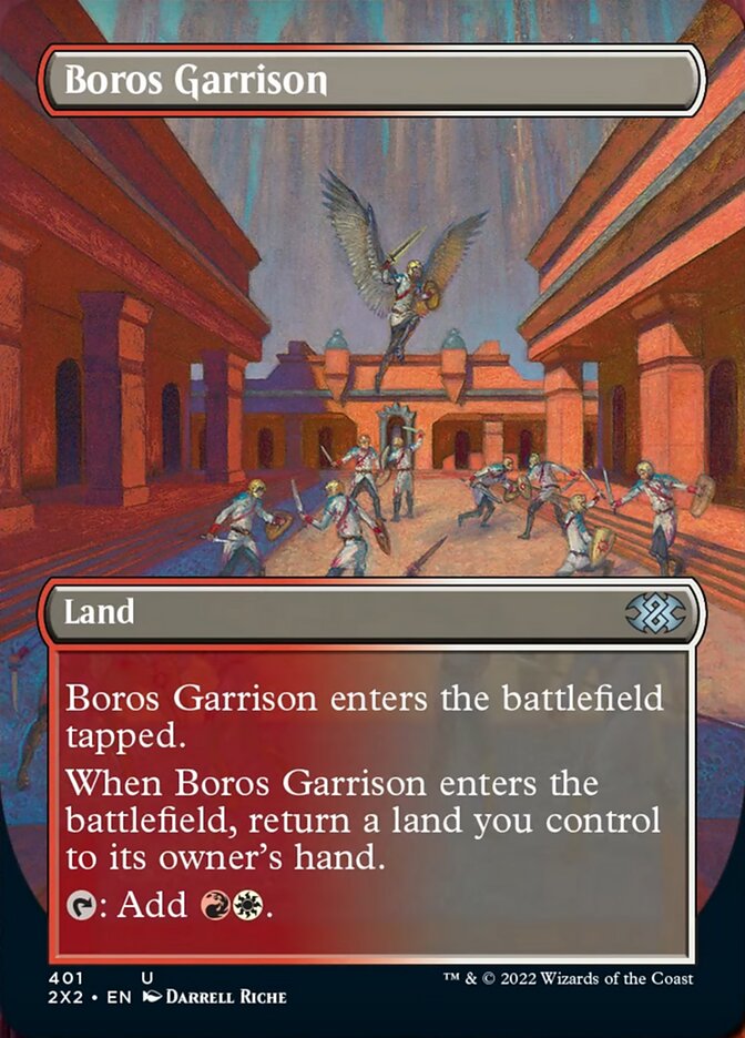 Boros Garrison (Borderless Alternate Art) [Double Masters 2022] - Destination Retro