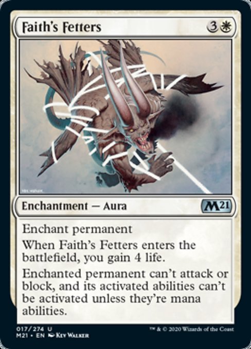 Faith's Fetters [Core Set 2021] - Destination Retro