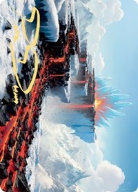 Surtland Frostpyre Art Card (Gold-Stamped Signature) [Kaldheim: Art Series] - Destination Retro