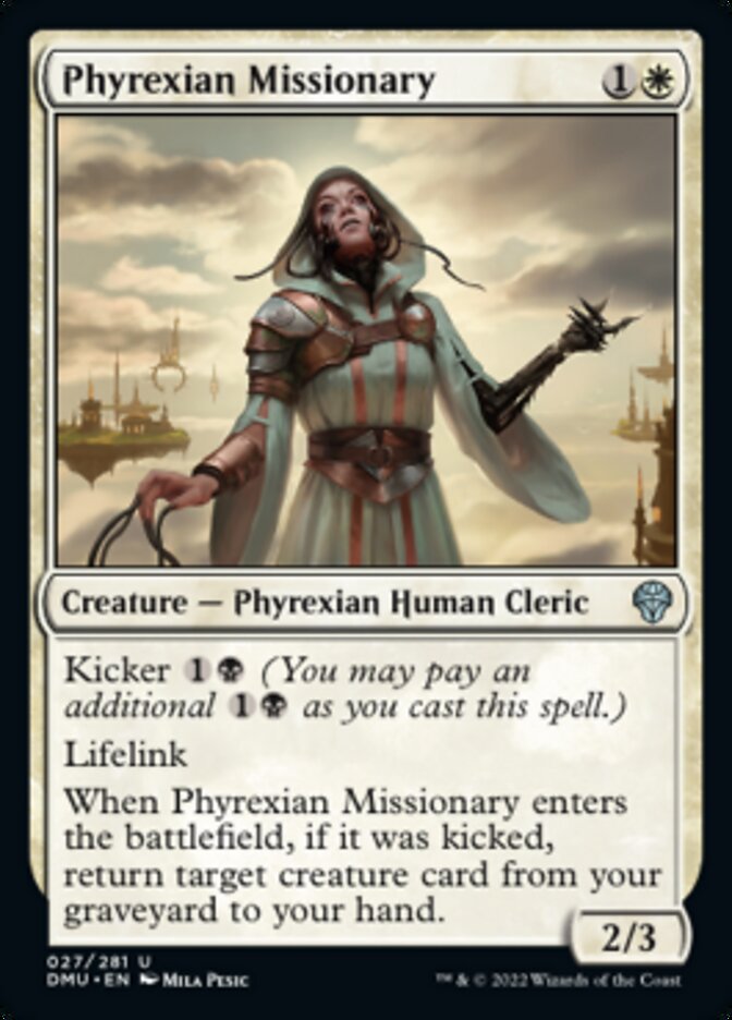 Phyrexian Missionary [Dominaria United] - Destination Retro
