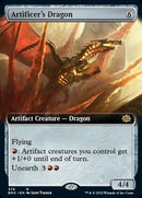 Artificer's Dragon (Extended Art) [The Brothers' War] - Destination Retro