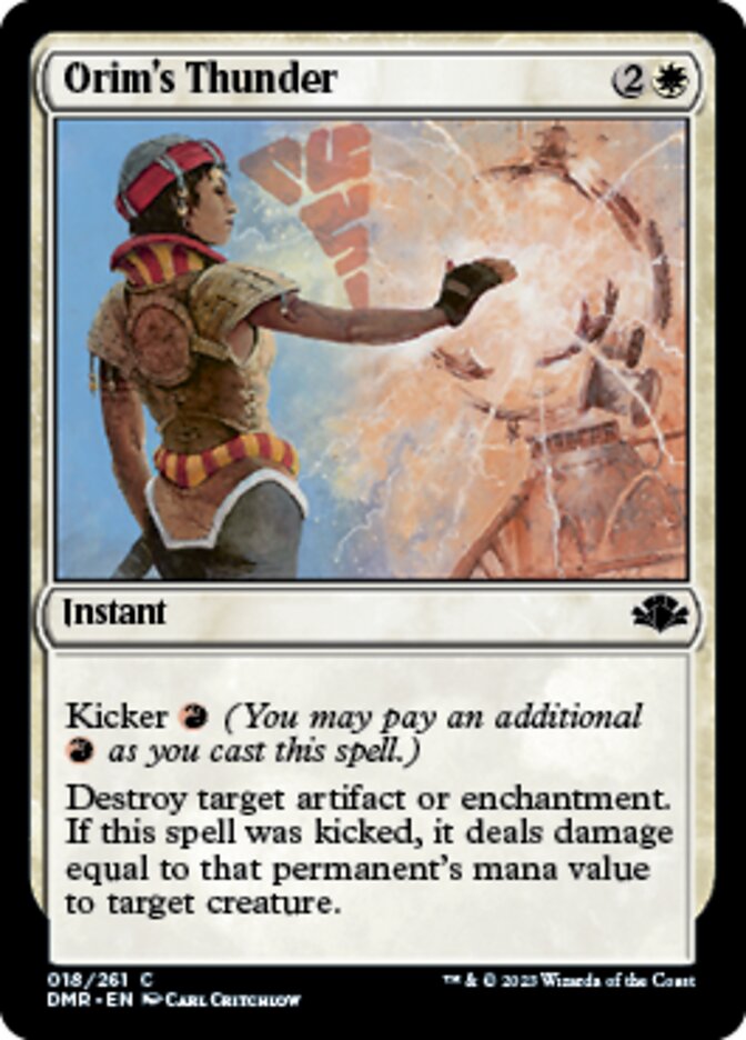 Orim's Thunder [Dominaria Remastered] - Destination Retro