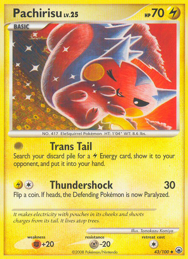 Pachirisu (43/100) [Diamond & Pearl: Majestic Dawn] - Destination Retro