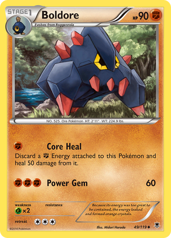 Boldore (49/119) [XY: Phantom Forces] - Destination Retro