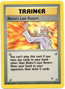 Blaine's Last Resort (105/132) [Gym Heroes Unlimited] - Destination Retro