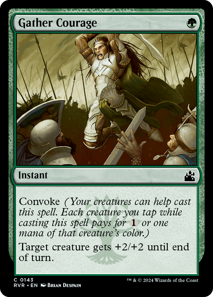 Gather Courage [Ravnica Remastered] - Destination Retro
