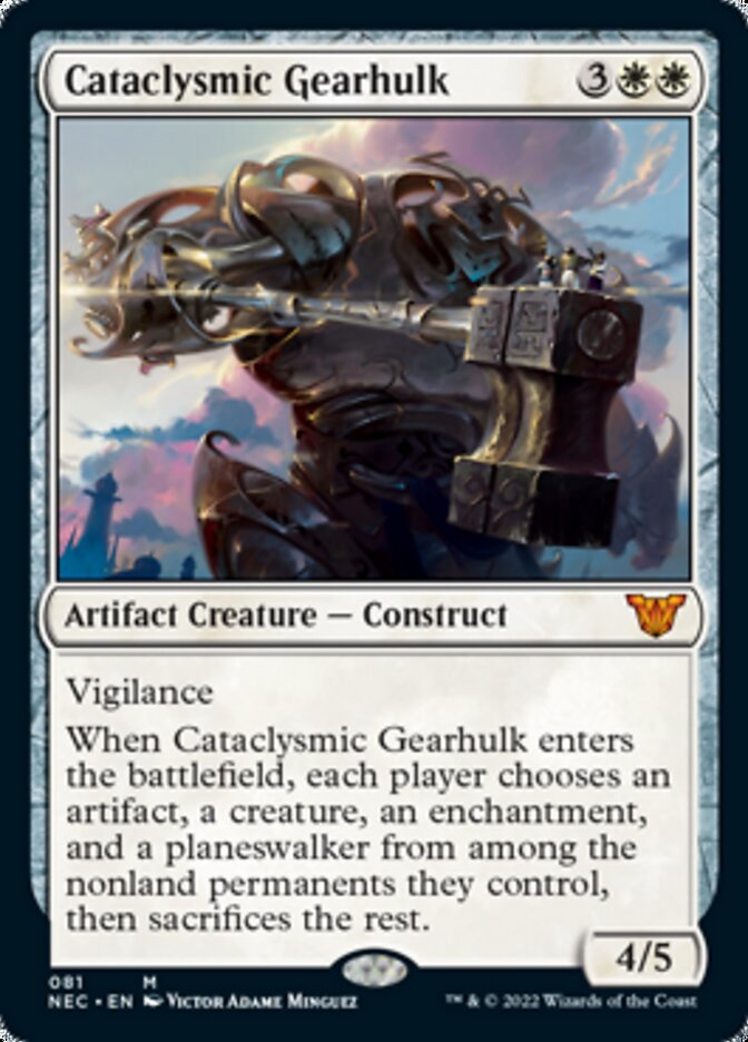 Cataclysmic Gearhulk [Kamigawa: Neon Dynasty Commander] - Destination Retro