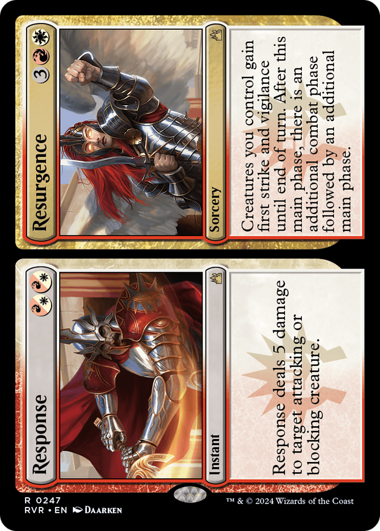 Response // Resurgence [Ravnica Remastered] - Destination Retro